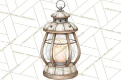 Christmas Nativity Clipart, Watercolor Nativity Scene PNG Product Image 4
