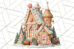 Gingerbread Christmas Clipart, Gingerbread People PNG Product Image 5
