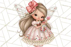 Gingerbread Fairyland Christmas PNG Clipart Product Image 2