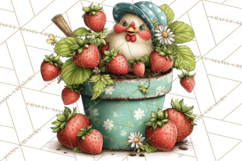 Spring Chickens Gardening Farm Clipart PNG, Chicks Clip Art Product Image 2