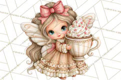 Gingerbread Fairyland Christmas PNG Clipart Product Image 3