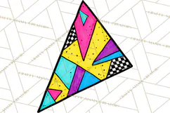 80s Retro Doodle Accessories PNG Product Image 4