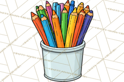 School Supplies Clipart Back To School PNG, Teacher Clip Art Product Image 3