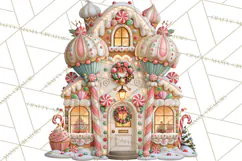 Gingerbread Christmas Clipart, Gingerbread People PNG Product Image 5