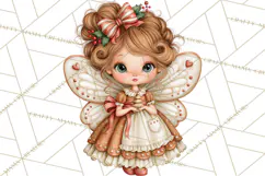 Gingerbread Fairyland Christmas PNG Clipart Product Image 5