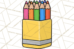 School Supplies Clipart Back To School PNG, Teacher Clip Art Product Image 4