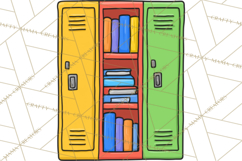 School Supplies Clipart Back To School PNG, Teacher Clip Art Product Image 5