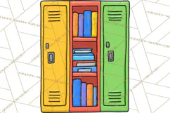 School Supplies Clipart Back To School PNG, Teacher Clip Art Product Image 5