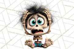 Funny Skeletons Clipart, Funny PNG, Funny Life Clip Art Product Image 5