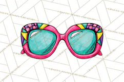 80s Retro Doodle Accessories PNG Product Image 2