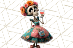 Funny Skeletons Clipart, Funny PNG, Funny Life Clip Art Product Image 3