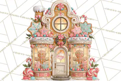 Gingerbread Christmas Clipart, Gingerbread People PNG Product Image 4