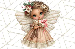 Gingerbread Fairyland Christmas PNG Clipart Product Image 3
