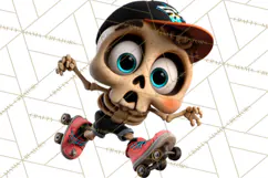 Funny Skeletons Clipart, Funny PNG, Funny Life Clip Art Product Image 2