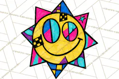 80s Retro Doodle Accessories PNG Product Image 4