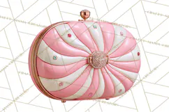 Christmas Handbag Clipart PNG, Holiday Purse Illustrations Product Image 4