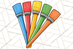 School Supplies Clipart Back To School PNG, Teacher Clip Art Product Image 3