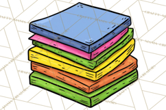 School Supplies Clipart Back To School PNG, Teacher Clip Art Product Image 4