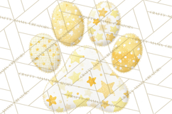 Cat Paw Prints Clipart PNG, Patchwork Kitty Paw Art Product Image 5