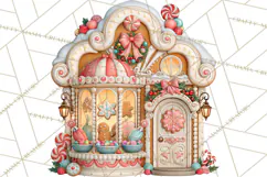 Gingerbread Christmas Clipart, Gingerbread People PNG Product Image 2
