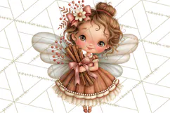 Gingerbread Fairyland Christmas PNG Clipart Product Image 2