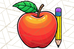 School Supplies Clipart Back To School PNG, Teacher Clip Art Product Image 5