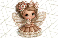 Gingerbread Fairyland Christmas PNG Clipart Product Image 4