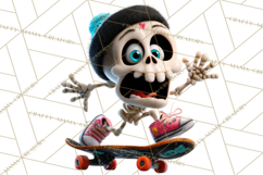 Funny Skeletons Clipart, Funny PNG, Funny Life Clip Art Product Image 3