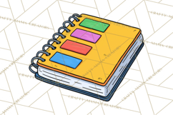 School Supplies Clipart Back To School PNG, Teacher Clip Art Product Image 4