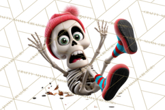 Funny Skeletons Clipart, Funny PNG, Funny Life Clip Art Product Image 5