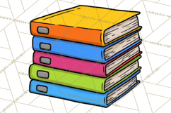 School Supplies Clipart Back To School PNG, Teacher Clip Art Product Image 5