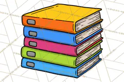 School Supplies Clipart Back To School PNG, Teacher Clip Art Product Image 5