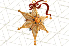 Fairy Tale Christmas Clipart, Enchanted Royal Winter Png Product Image 4