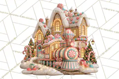 Gingerbread Christmas Clipart, Gingerbread People PNG Product Image 5