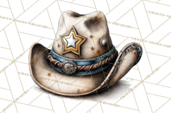 Western Robot Clipart PNG Files, Western Clip Art Product Image 4