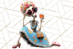 Funny Skeletons Clipart, Funny PNG, Funny Life Clip Art Product Image 4