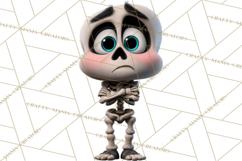 Funny Skeletons Clipart, Funny PNG, Funny Life Clip Art Product Image 4