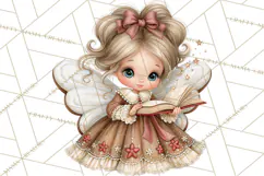 Gingerbread Fairyland Christmas PNG Clipart Product Image 5