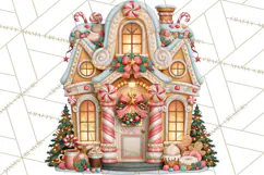 Gingerbread Christmas Clipart, Gingerbread People PNG Product Image 5
