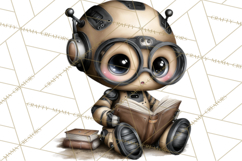 Western Robot Clipart PNG Files, Western Clip Art Product Image 4