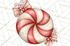 Gingerbread Fairyland Christmas PNG Clipart Product Image 2