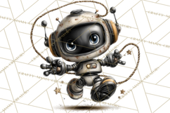 Western Robot Clipart PNG Files, Western Clip Art Product Image 2