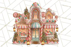 Gingerbread Christmas Clipart, Gingerbread People PNG Product Image 3