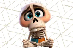 Funny Skeletons Clipart, Funny PNG, Funny Life Clip Art Product Image 3