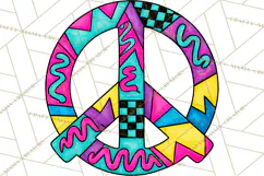 80s Retro Doodle Accessories PNG Product Image 4