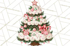 Gingerbread Fairyland Christmas PNG Clipart Product Image 4