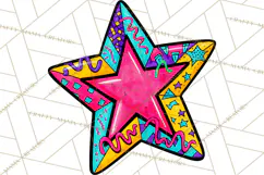 80s Retro Doodle Accessories PNG Product Image 5