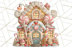 Gingerbread Christmas Clipart, Gingerbread People PNG Product Image 2