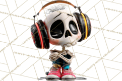 Funny Skeletons Clipart, Funny PNG, Funny Life Clip Art Product Image 2