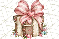 Gingerbread Fairyland Christmas PNG Clipart Product Image 3